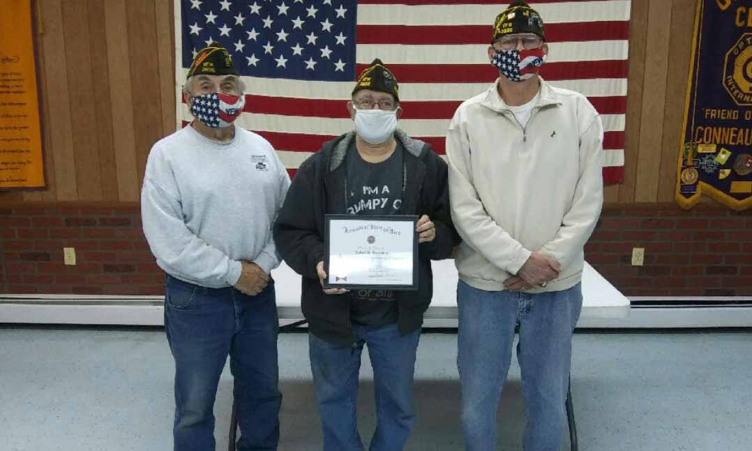 VFW member honored for his community service
