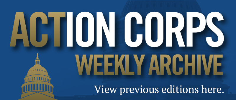 View past Action Corps Weekly newsletter