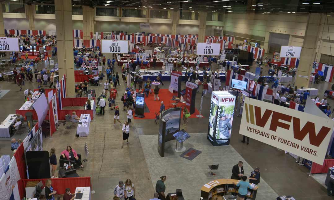 VFW National Convention exhibit floor