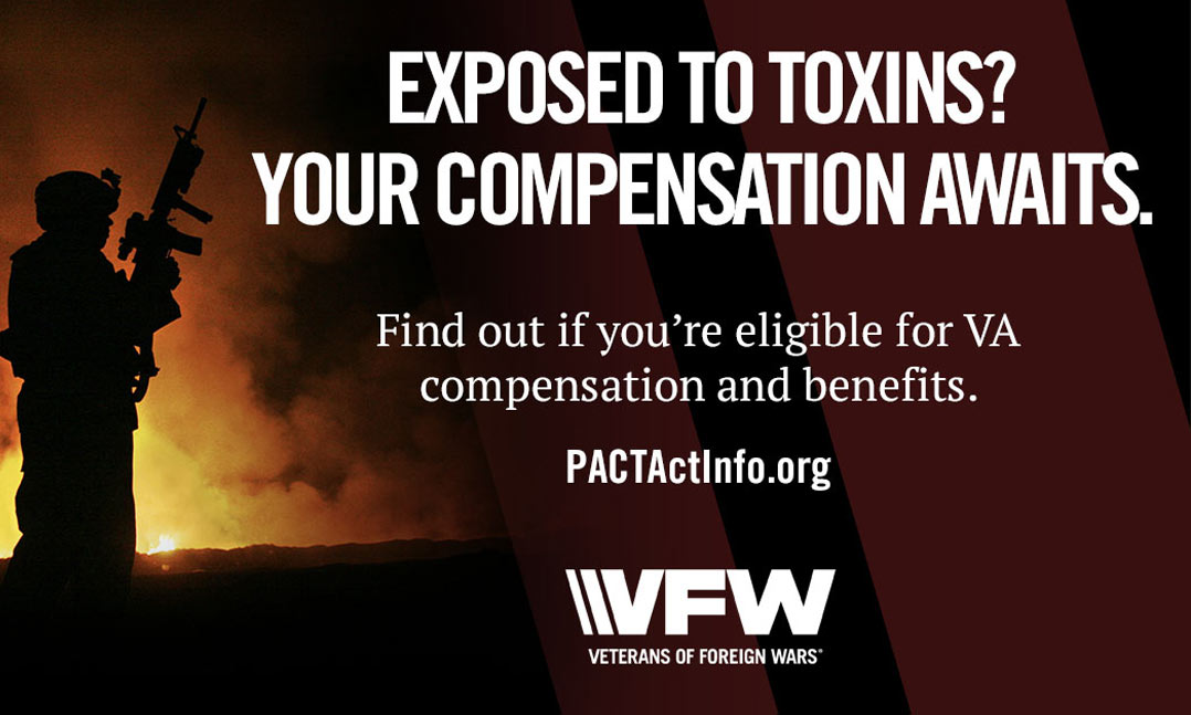 PACT Act Exposed to Toxins Compensation