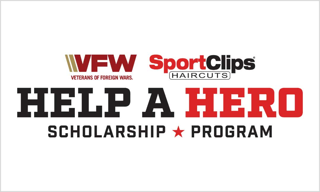 VFW's Sport Clips Help A Hero Scholarship program 