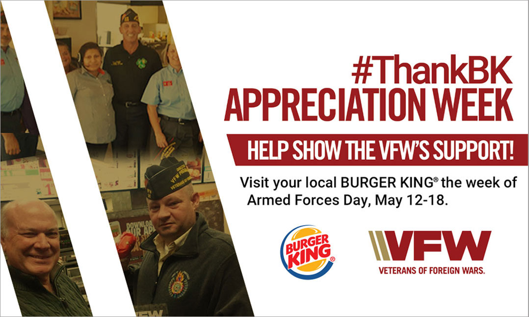 VFW Members to Celebrate #ThankBK Appreciation Week