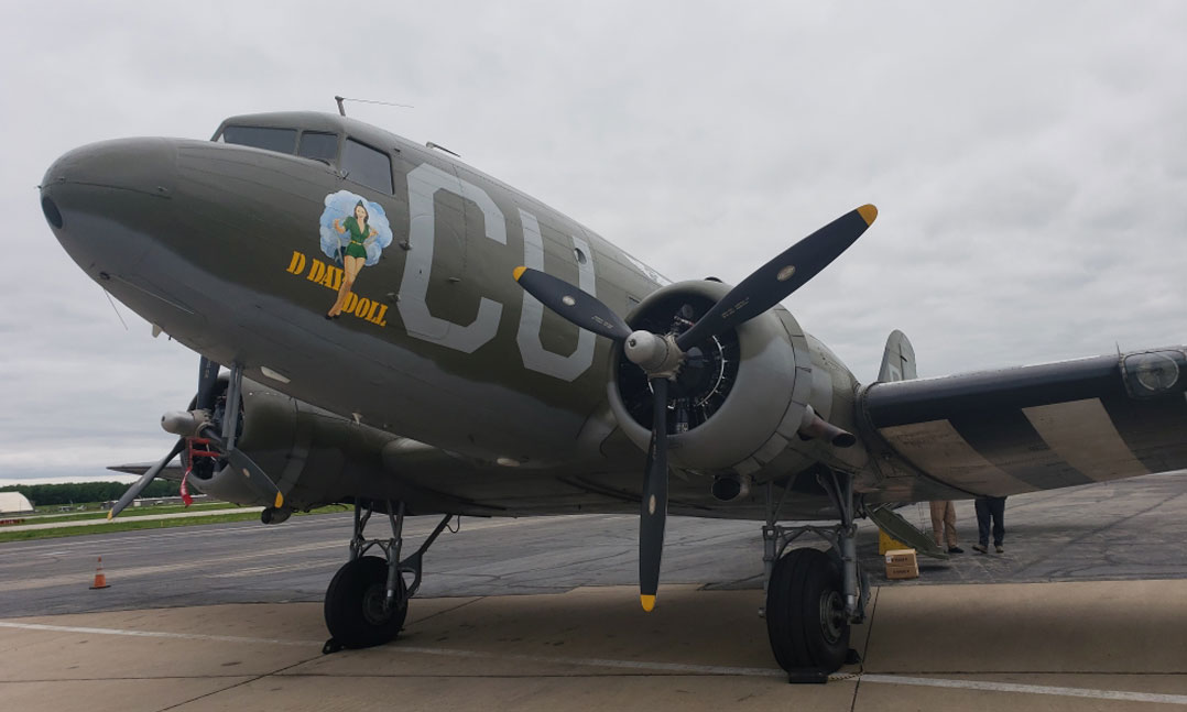 VFW Welcomes the D-Day Doll to Kansas City