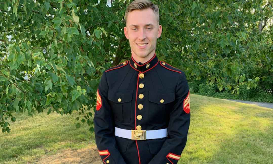 Help A Hero Scholarship Recipient and Marine Corps Reservist Spencer Poort