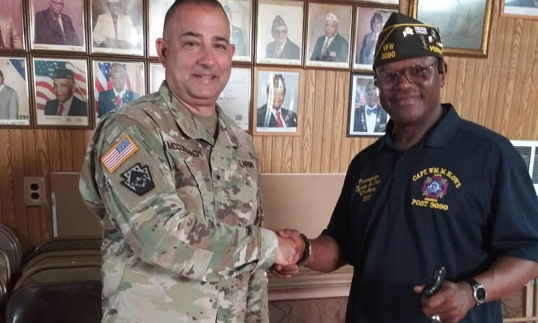 VFW Post receives award from local National Guard