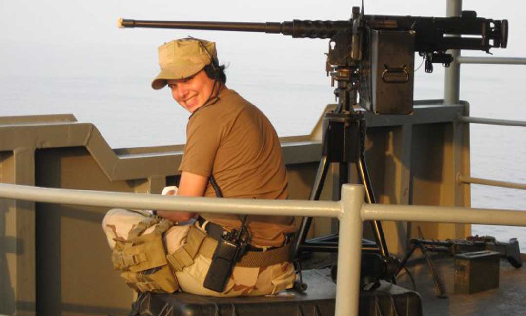 US Navy veteran Heather McPaul
