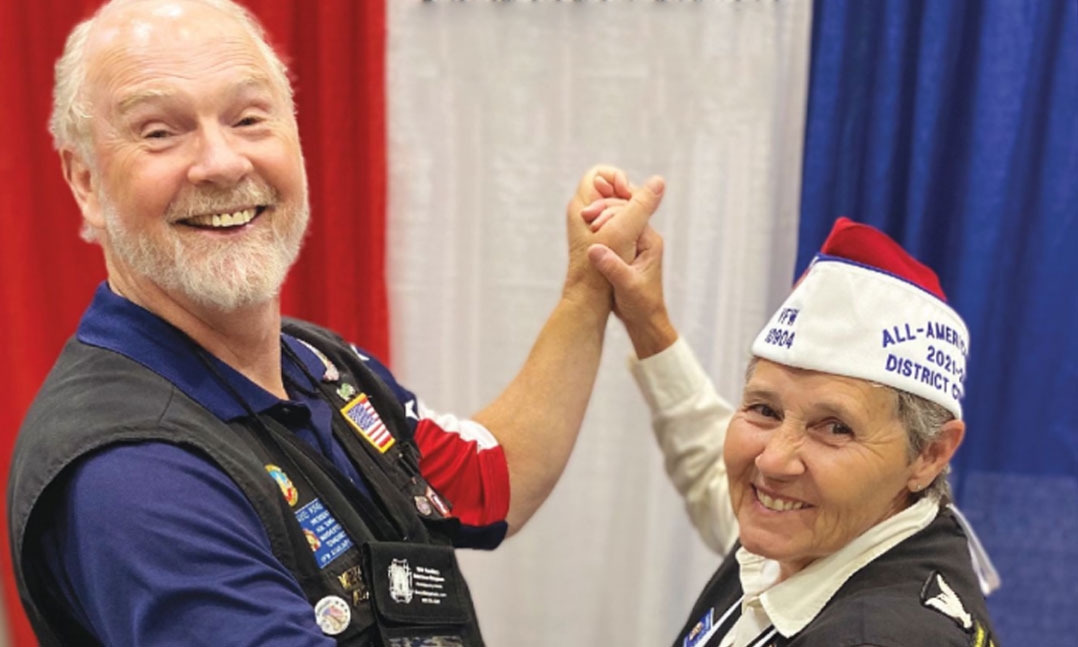 David and Kimberly King enjoy their time during VFW’s 123rd National Convention