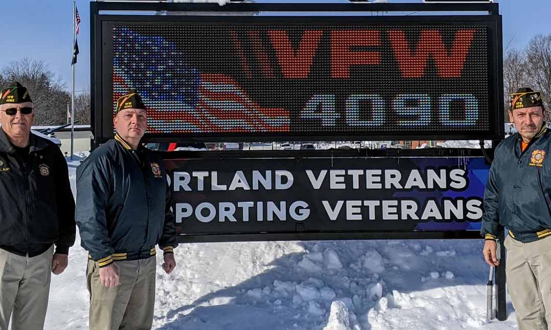 VFW Post 4090 in Portland, Michigan, raised funds for Kentucky tornado victims
