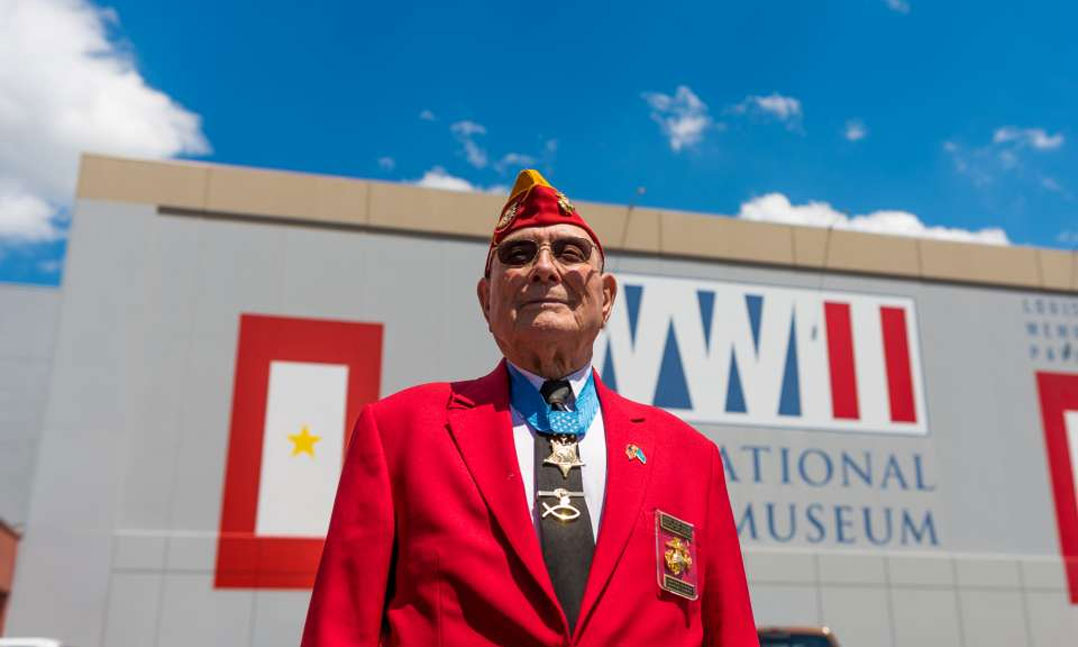 World War II hero Hershel Woody Williams