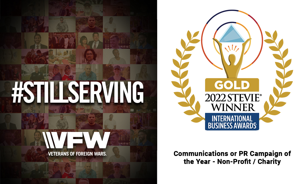 VFW Still Serving Receives a Stevie Award