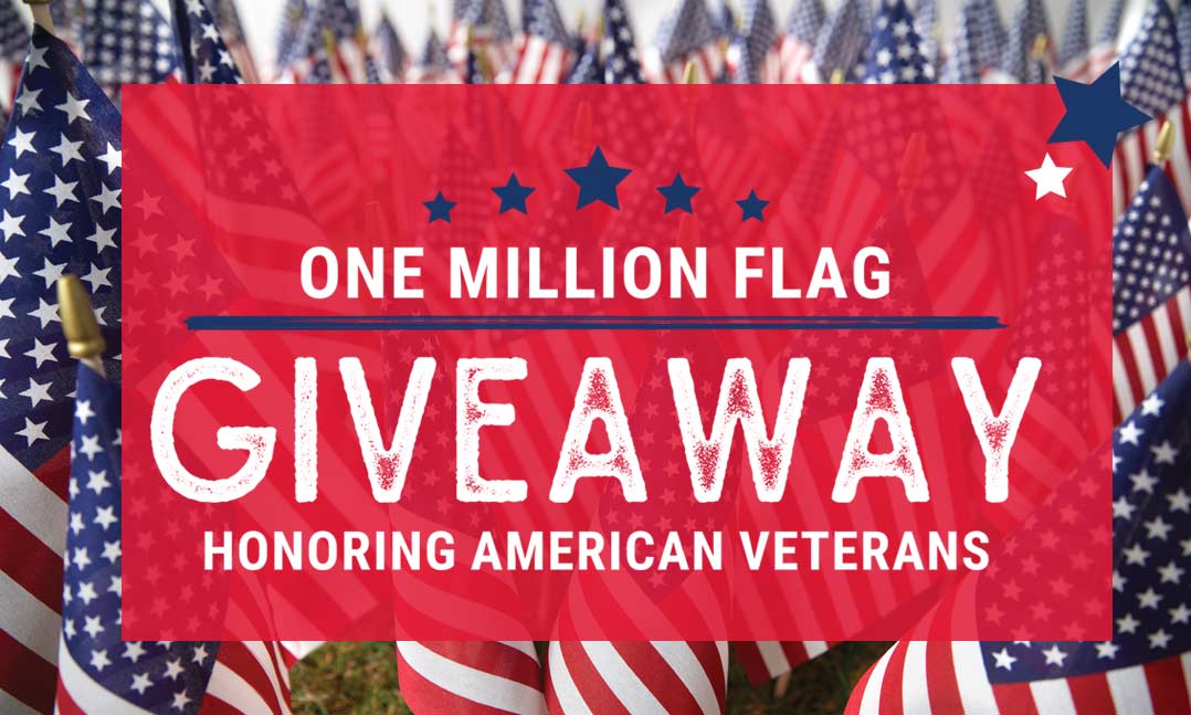 2023 ACE Million Flag Giveaway for Memorial Day