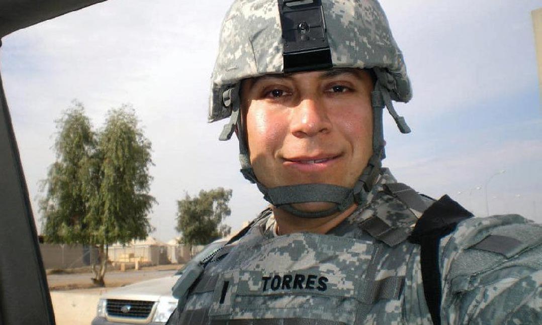 Army Reservist LeRoy Torres