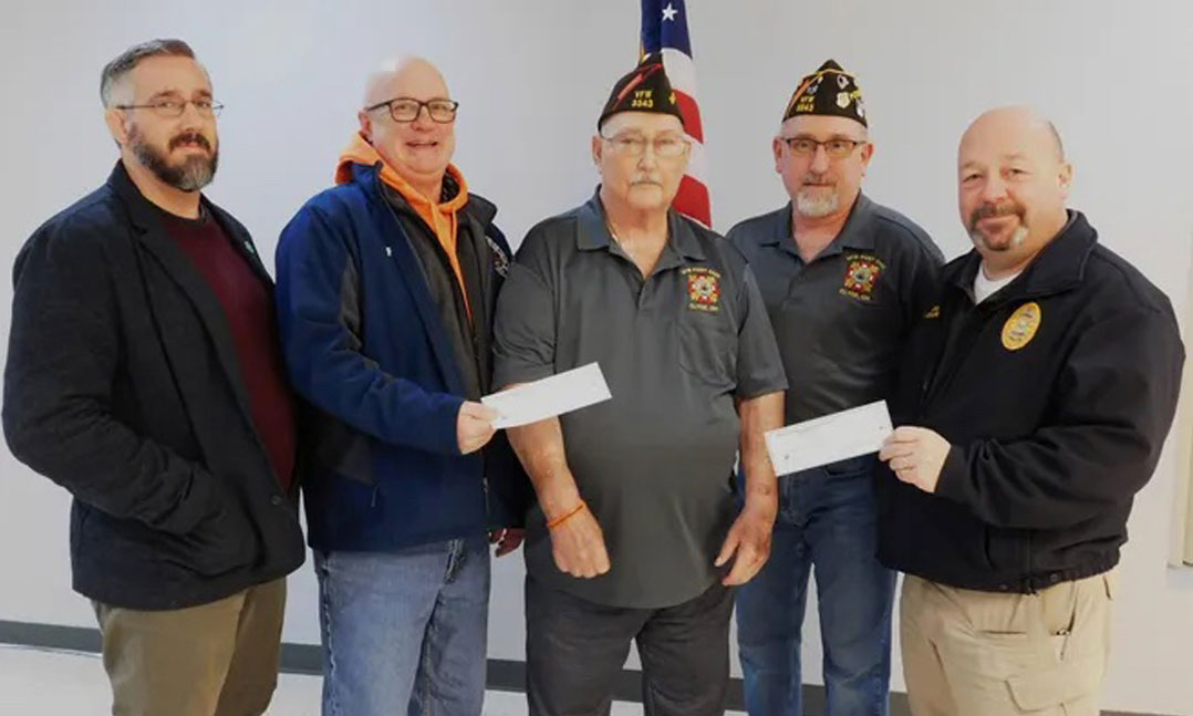 VFW Post donates to local first responders