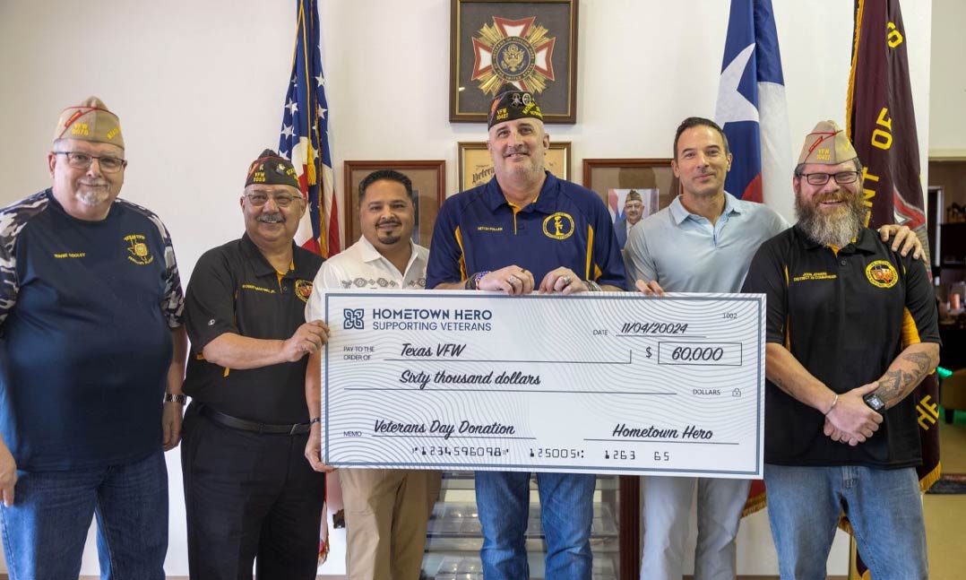 Texas Post receives donation