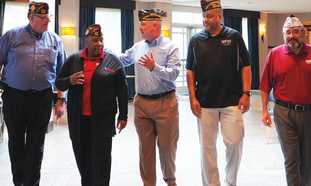 VFW Accredited Service Officers Train