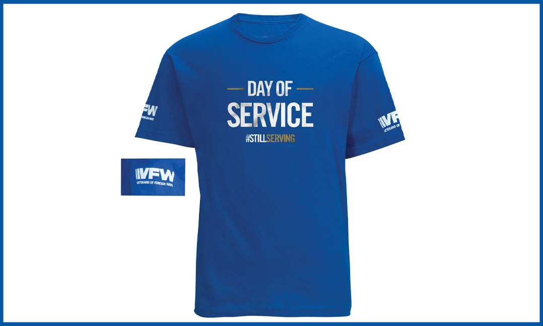 VFW Day of Service T-shirt VFW Store