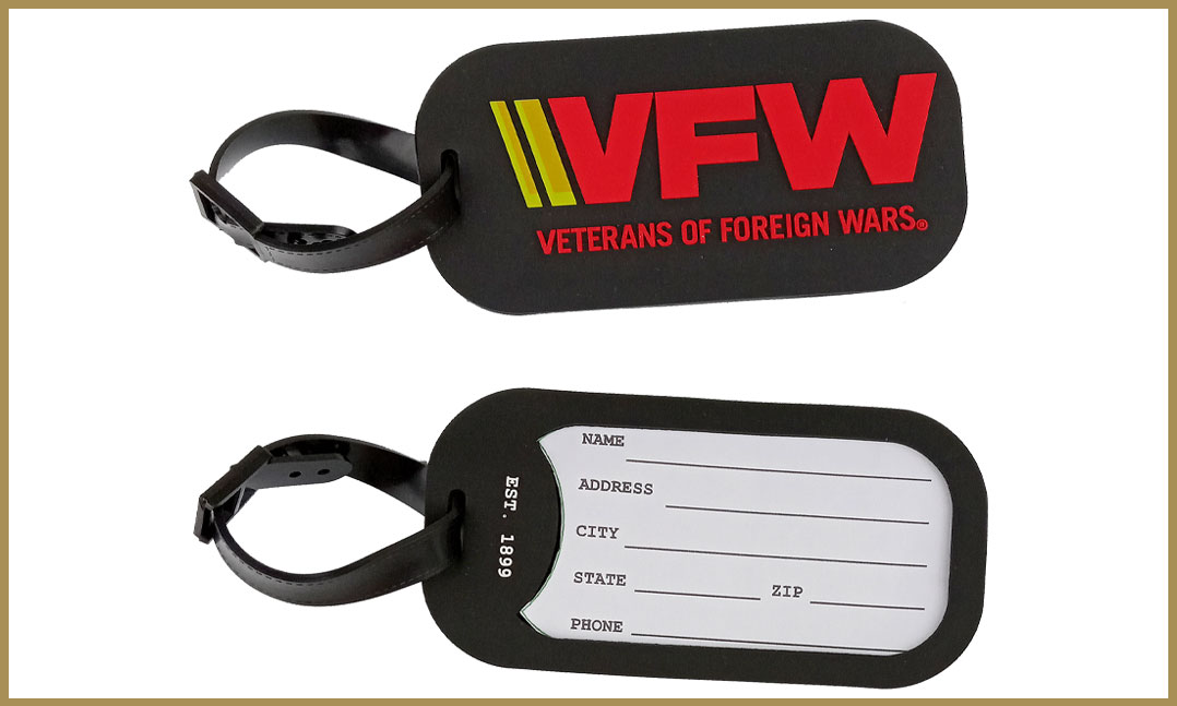 VFW Store luggage tag
