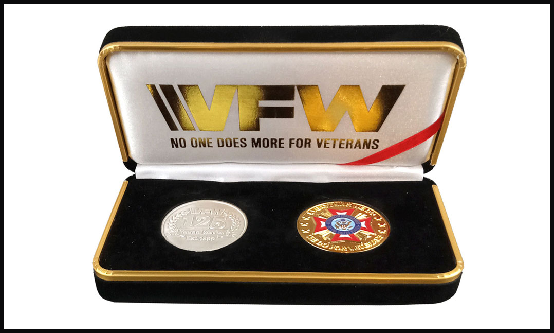 VFW 125th Anniversary coin set