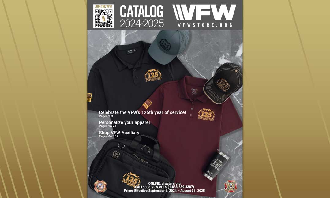 See the 125th Anniversary items at the VFW Store