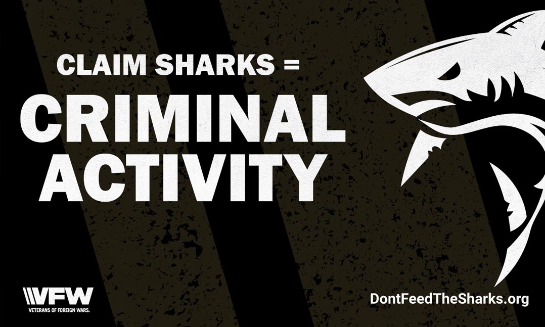Claim Sharks means criminal activity